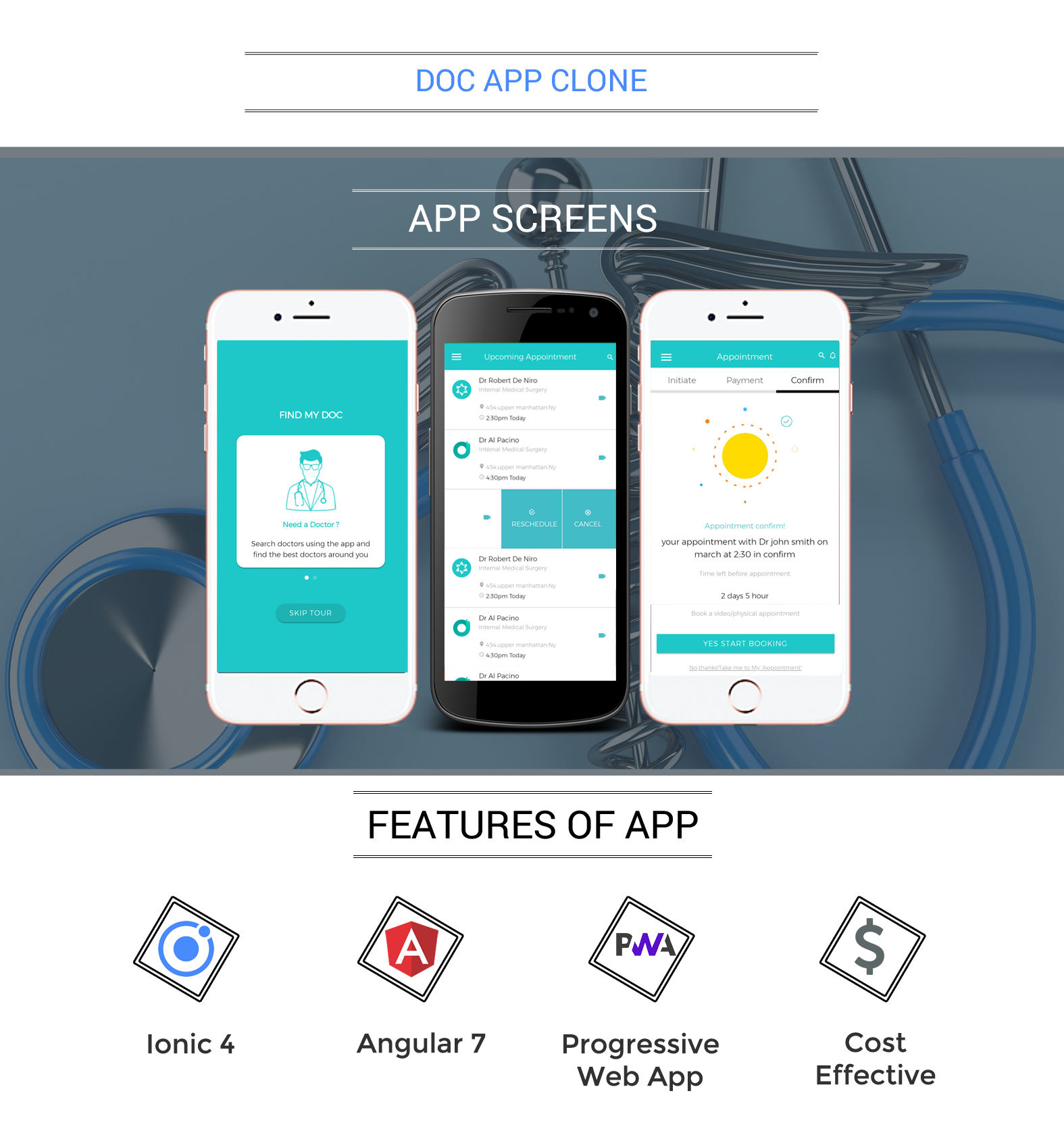 Doctor Patient App / Clinic App